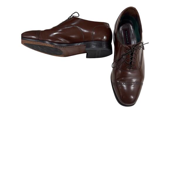 FLORSHEIM MEN'S BROWN LEATHER - Picture 2 of 5